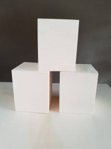 Holz Cube für Präsentation